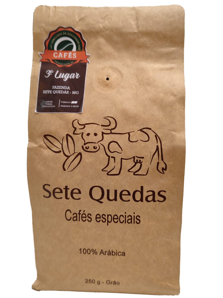 café especial Sete Quedas premiado no concurso de Qualidade dos Cafés de Poços de Caldas