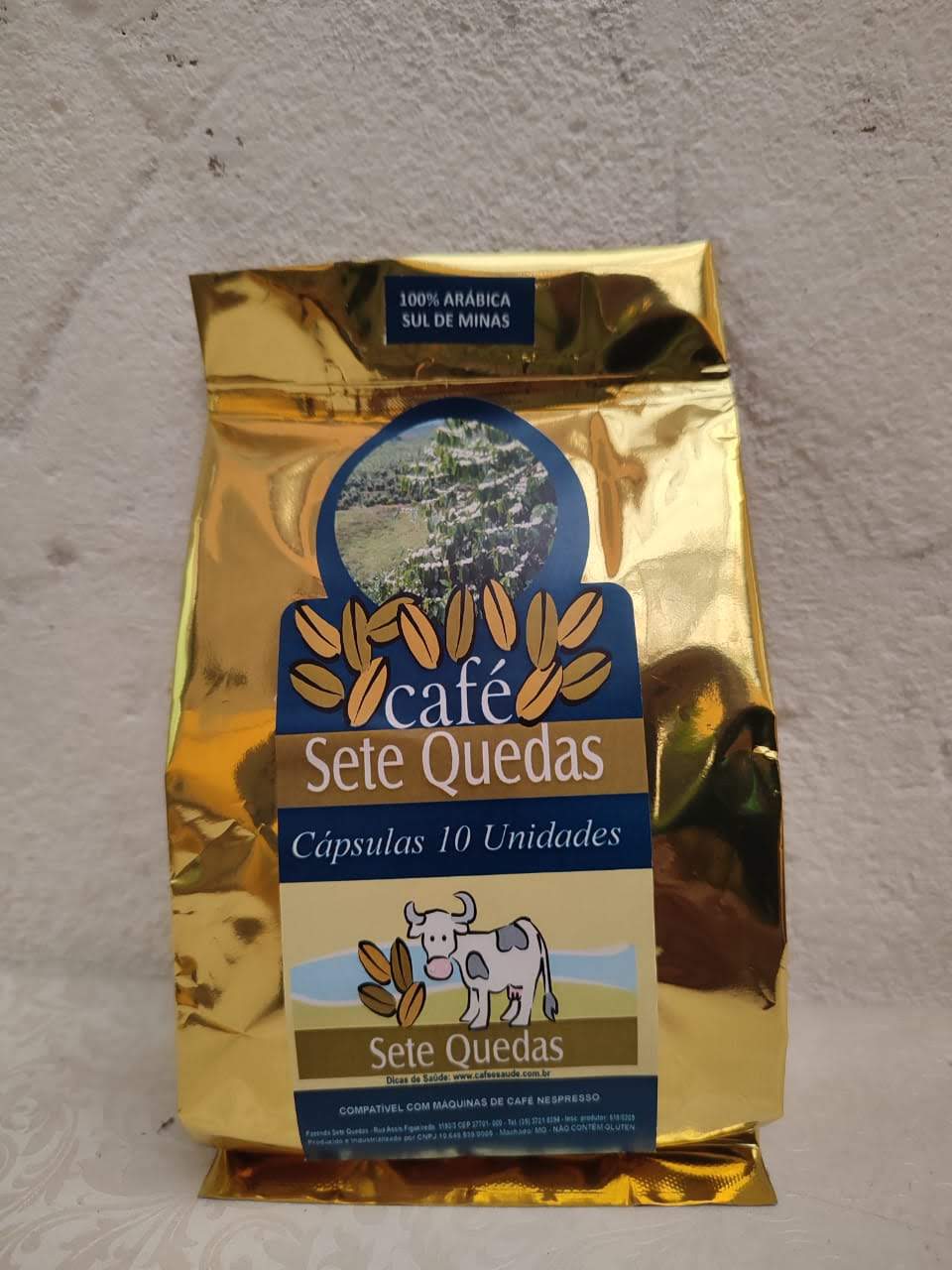 Café Especial Sete Quedas - 10 Capsúlas - Café e Leiteria Sete Quedas