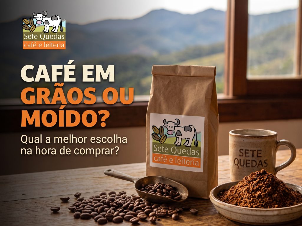 Café em grãos ou moído: qual a melhor escolha na hora da compra?