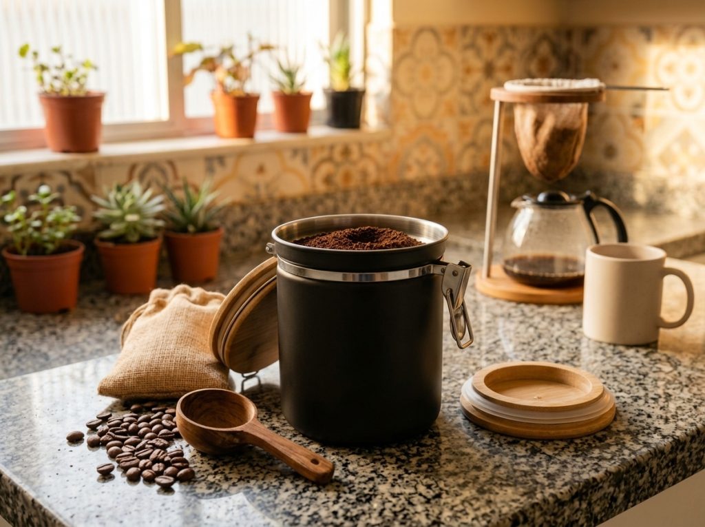 guardar o café